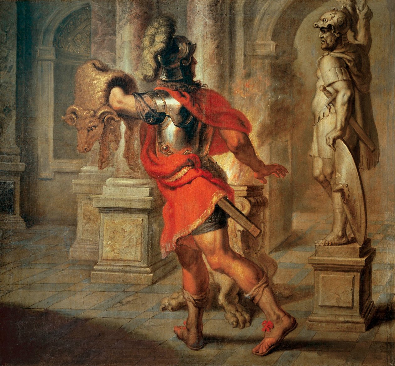 Jason og det gyldne skind af Erasmus Quellinus