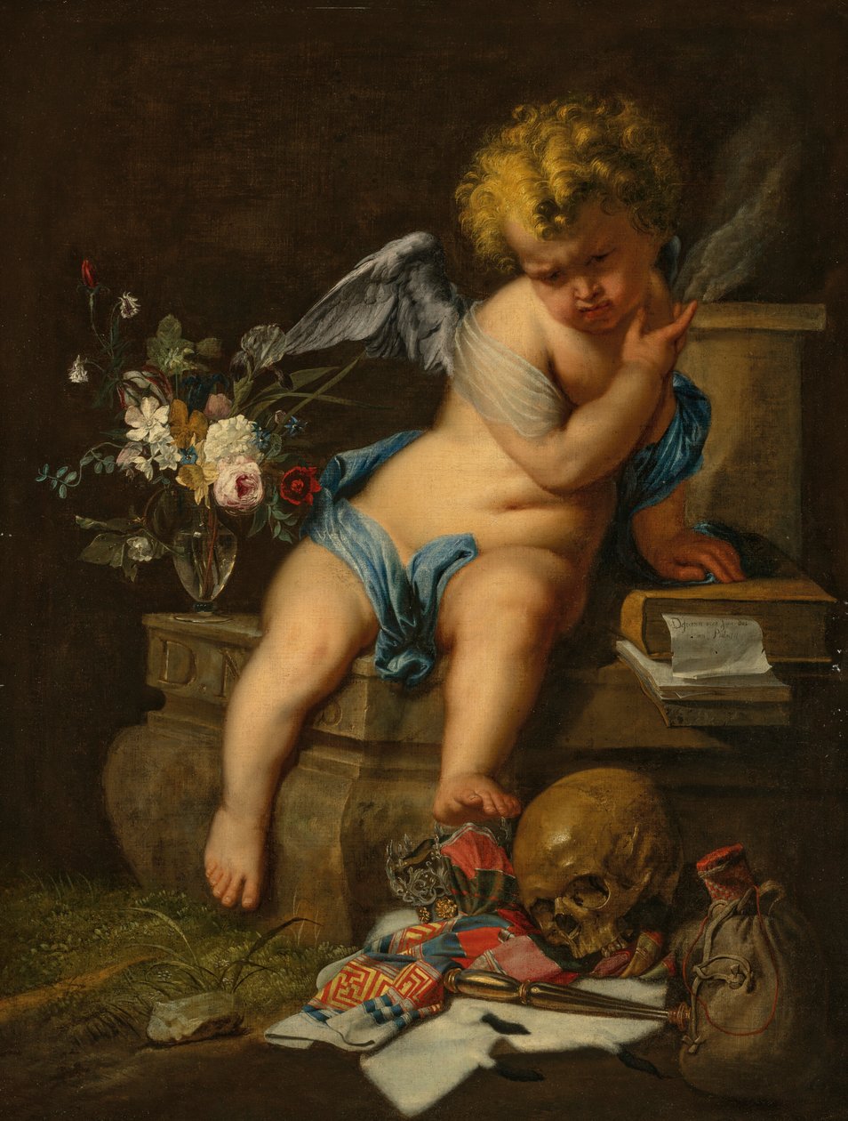Allegori om forgængelighed af Erasmus Quellinus II