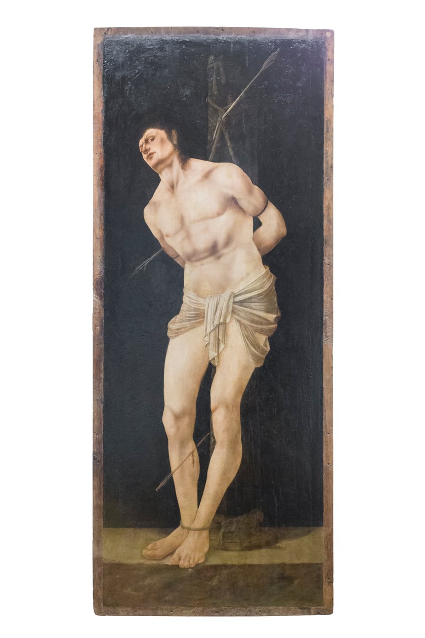 Sankt Sebastian af Ercole de Roberti