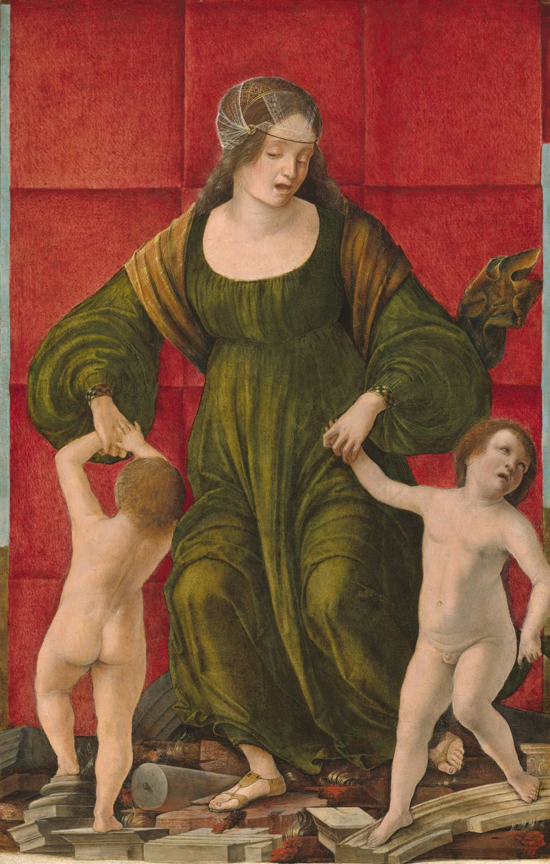 Hasdrubals og hendes børns hustru, ca. 14901493. af Ercole de