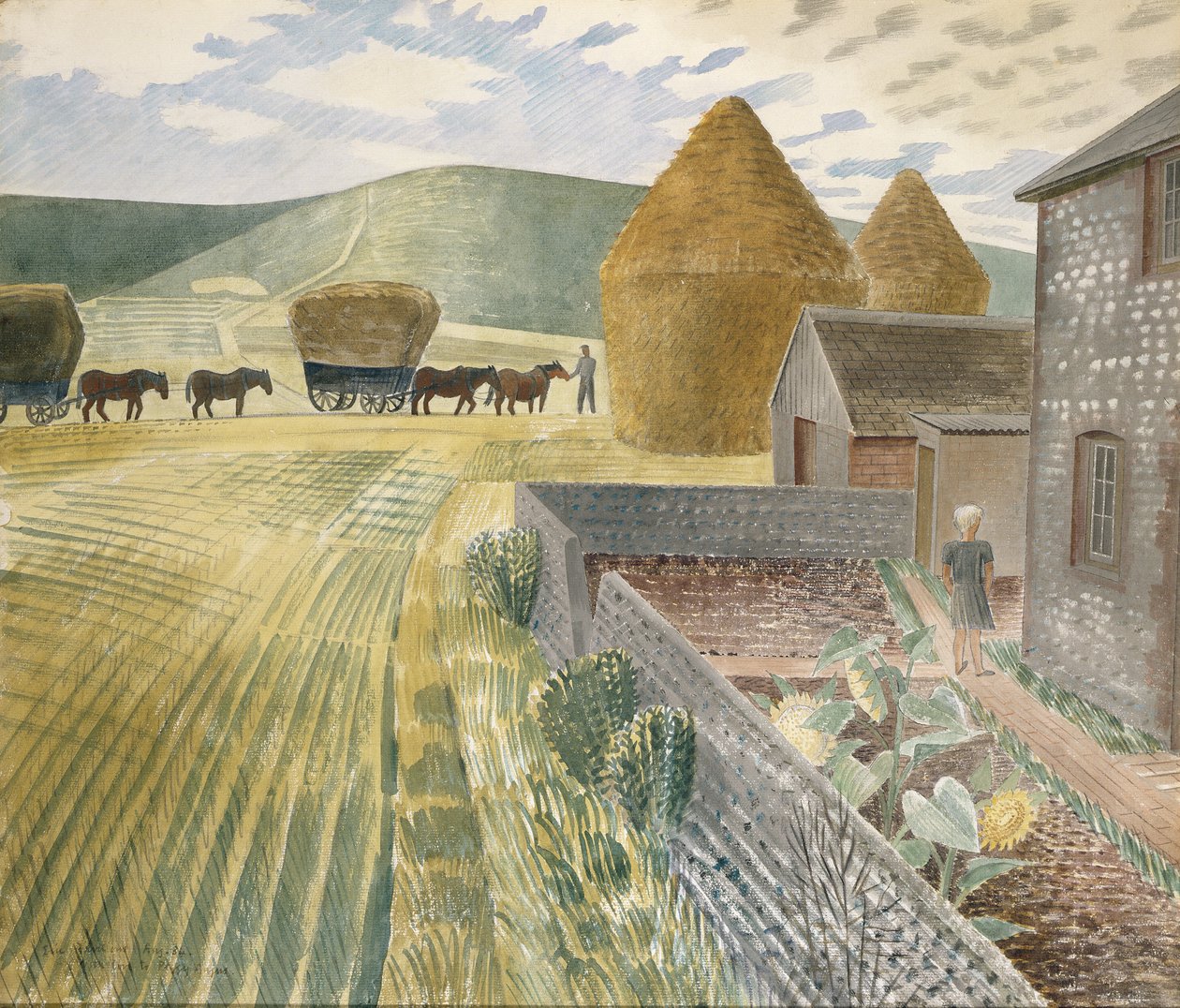 Furlongs af Eric Ravilious