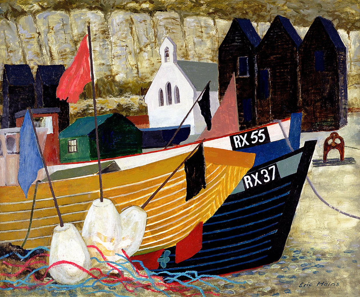 Hastings husket af Eric Contemporary Artist Hains
