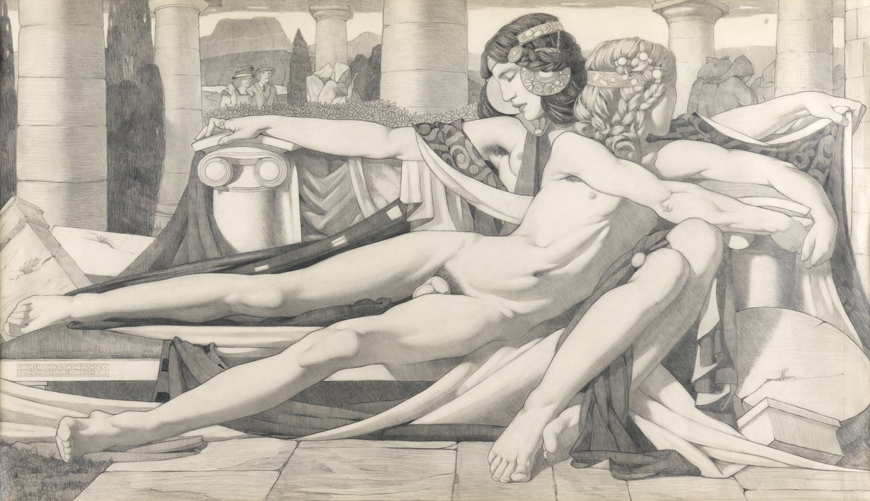 Eros og Afrodite af Eric Harald Macbeth Robertson