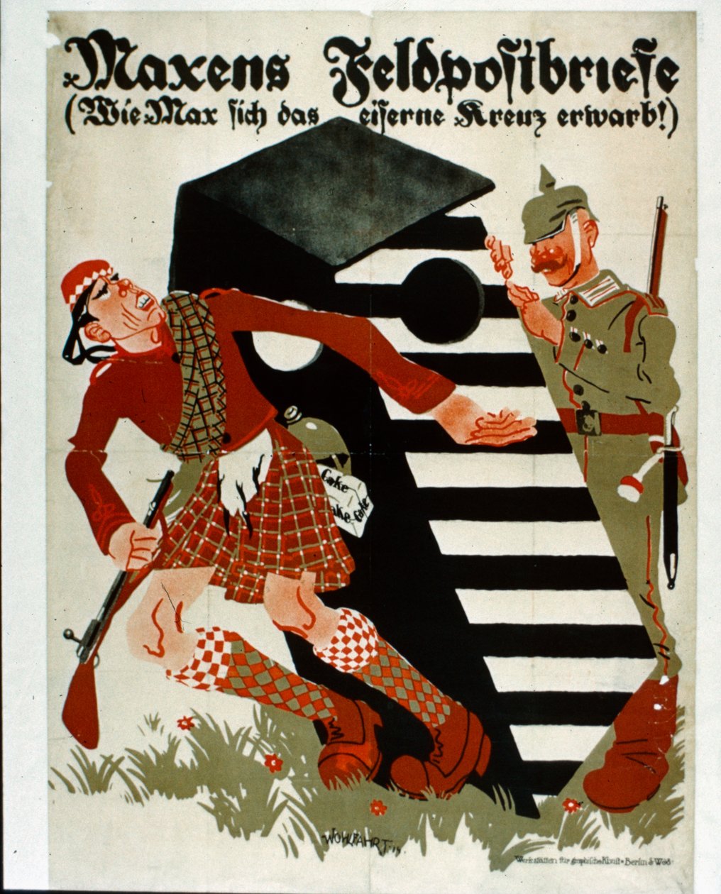 Breve fra Max (hvordan han vandt Jernkorset!), 1914 af Erich Wohlfahrt