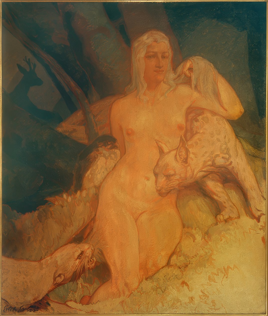 Diana af Erich Erler Samaden