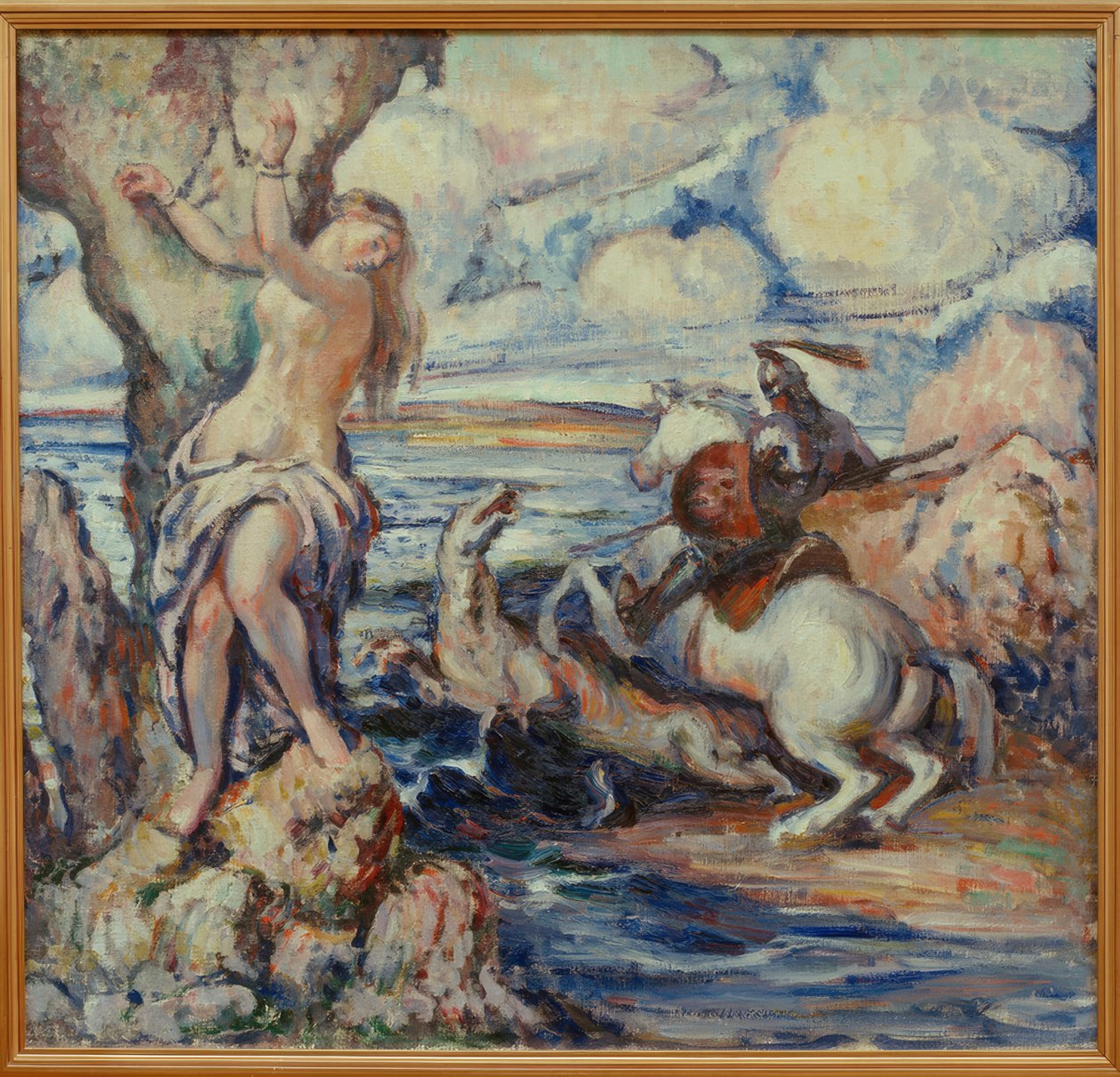 Sankt Georg og dragen af Erich Klossowski