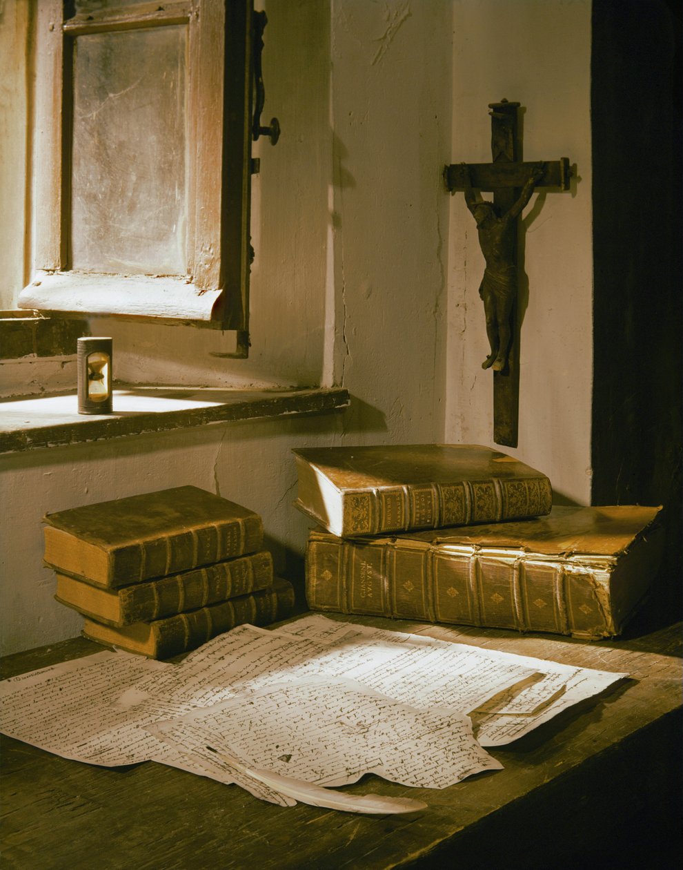 Blaise Pascals skrivebord (foto) af Erich Lessing