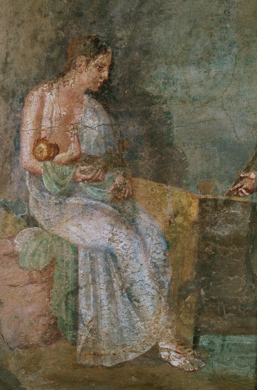 Danae og Perseus som barn af Erich Lessing