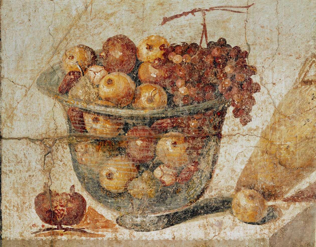 Glasskål med frugt af Erich Lessing