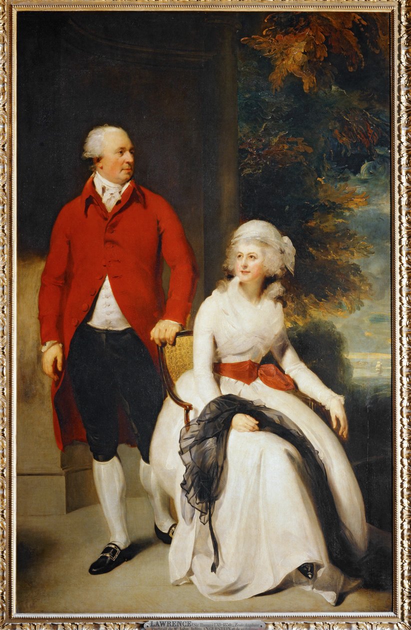 Hr. og fru John Julius Angerstein, bankmand ... af Erich Lessing