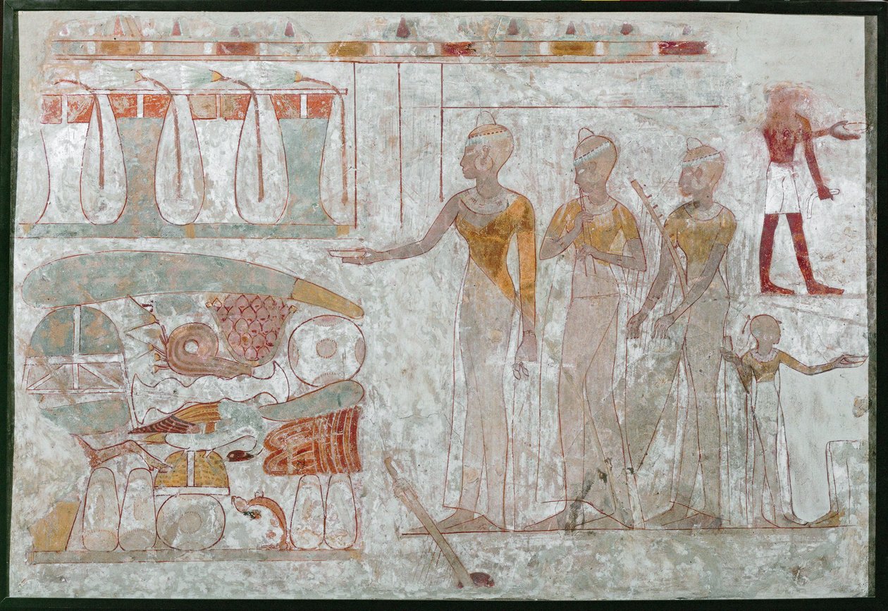 Musikalsk scene ... af Erich Lessing