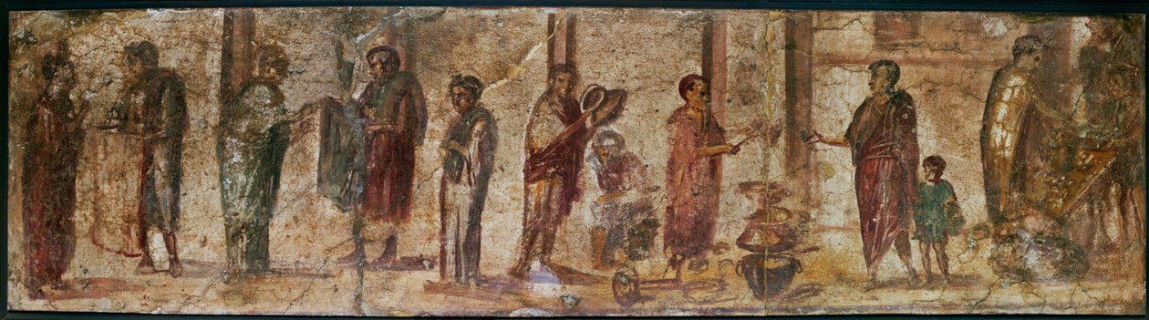 Folk i byen, gadebillede af Erich Lessing