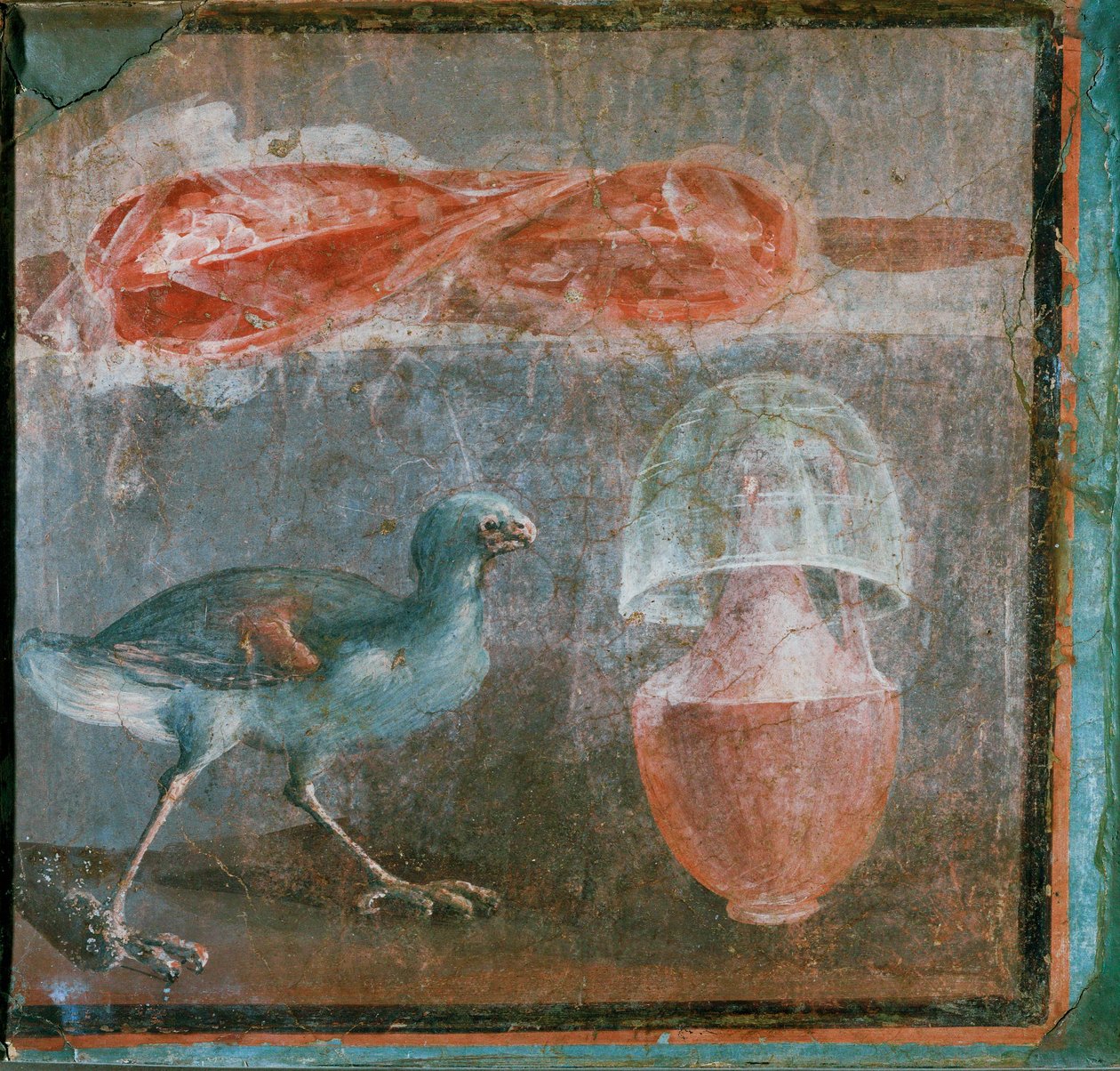 Stilleben med kylling af Erich Lessing