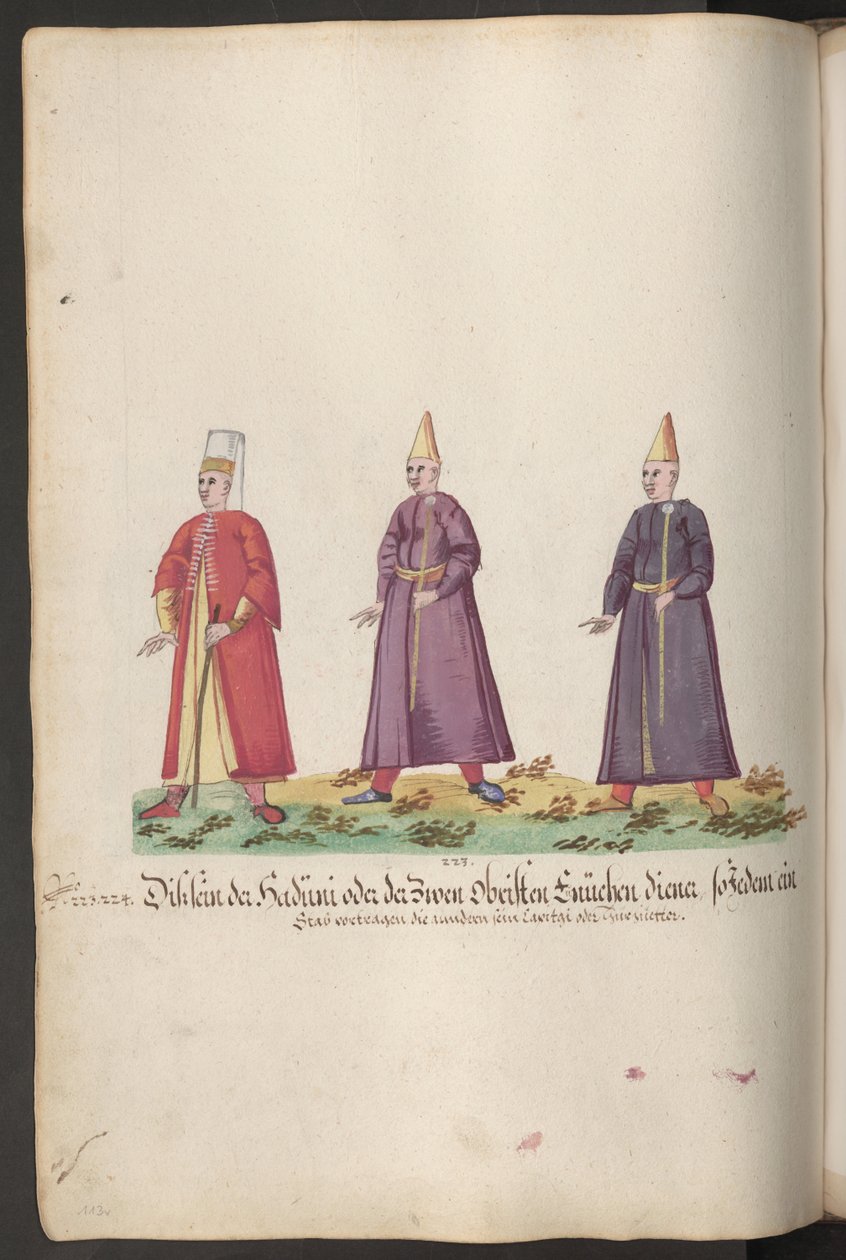 Sultanens serail: eunukker af Erich Lessing