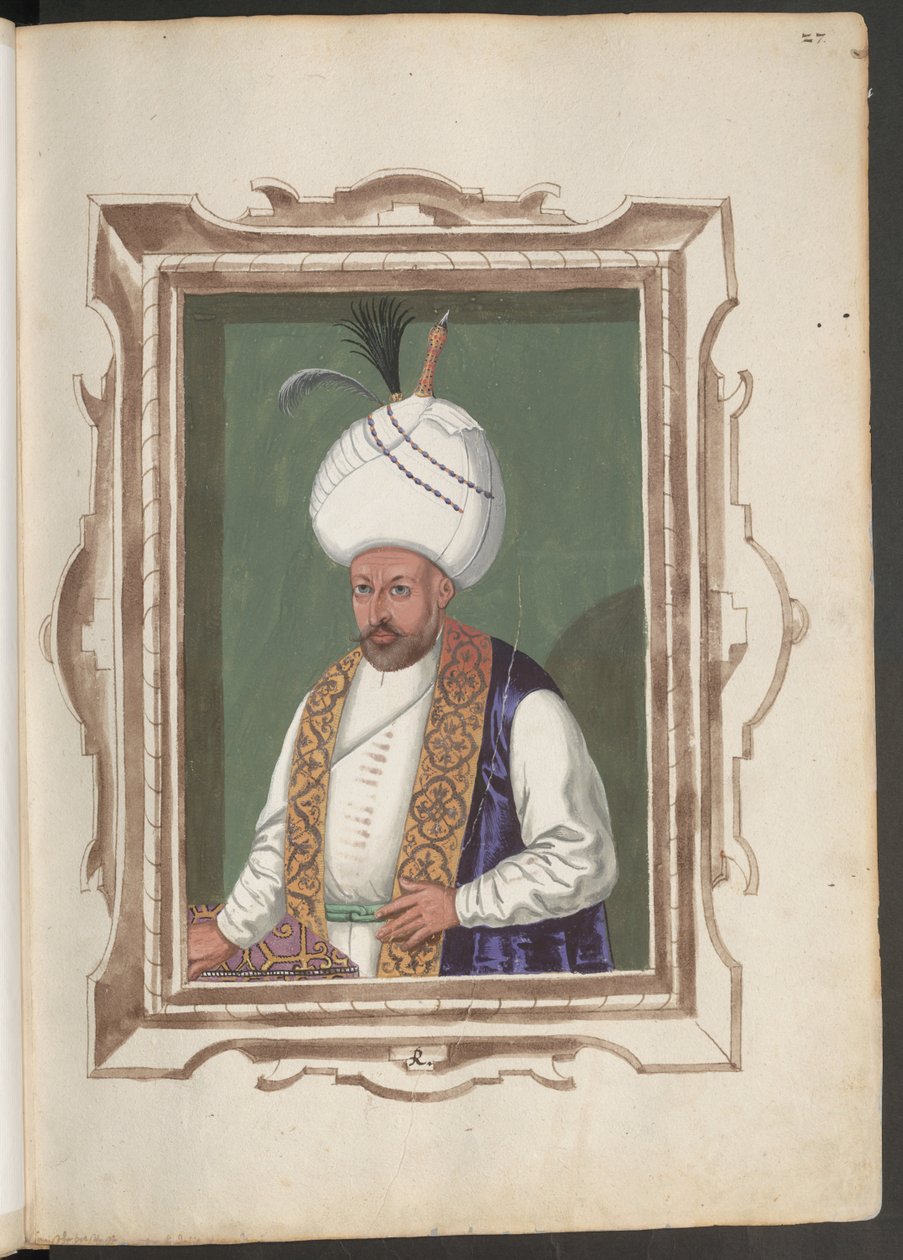 Uidentificeret persisk ambassadør af Erich Lessing