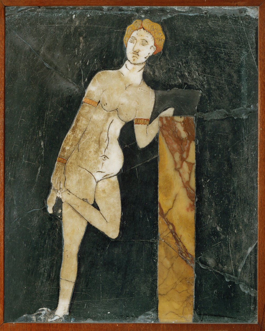 Venus tager sin sandal af af Erich Lessing