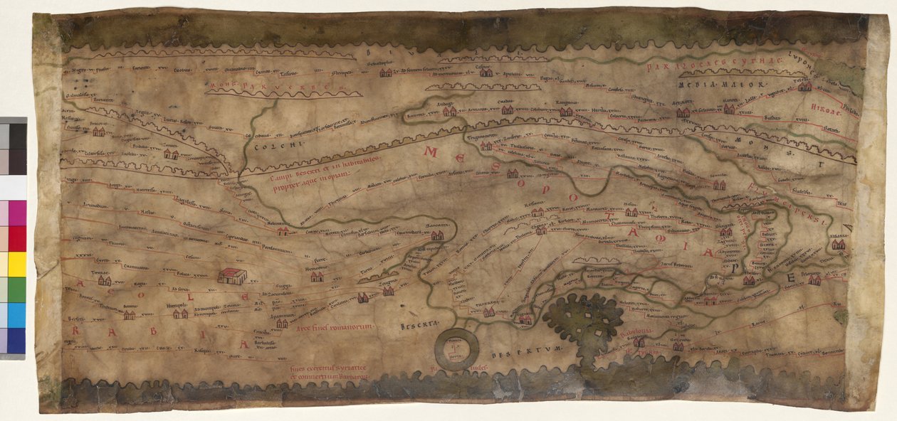 Hele segmentet: det nuværende område i Armenien, Aserbajdsjan, Syrien og Irak af Erich Lessing