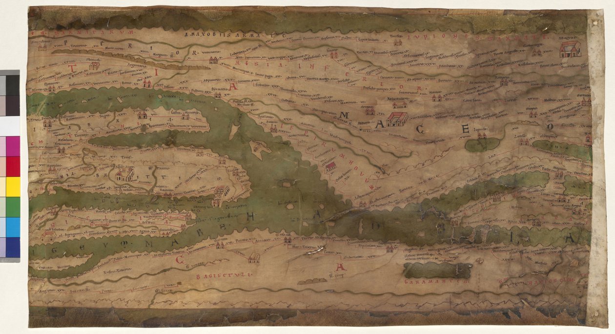 Hele segmentet: Adriaterhavet og de tilstødende regioner af Erich Lessing