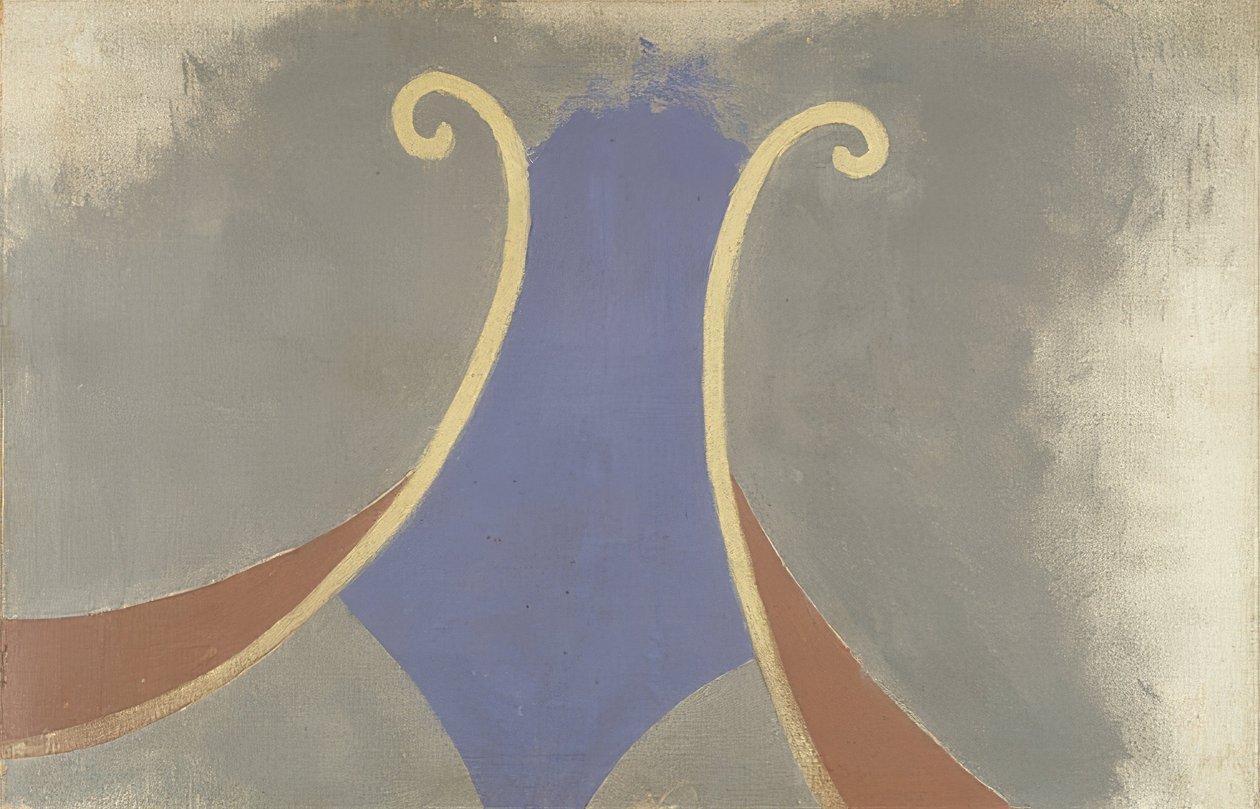 Die Flamme I. (De vlam I). 1914 af Erich Wichman