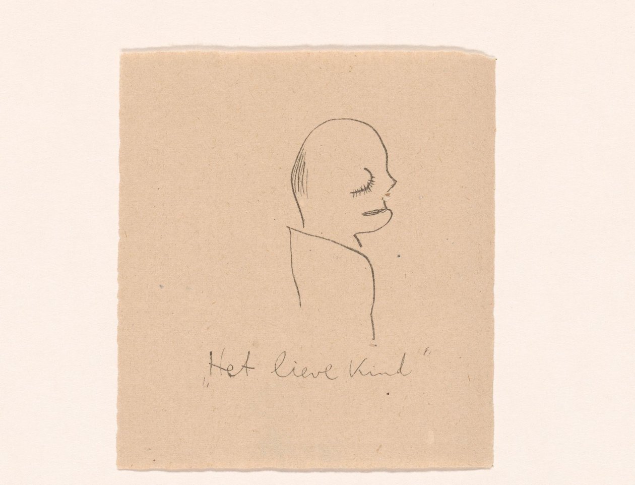 The Sweet Child (original titel på objektet) Idealists II and Further Notes (original serietitel) af Erich Wichmann