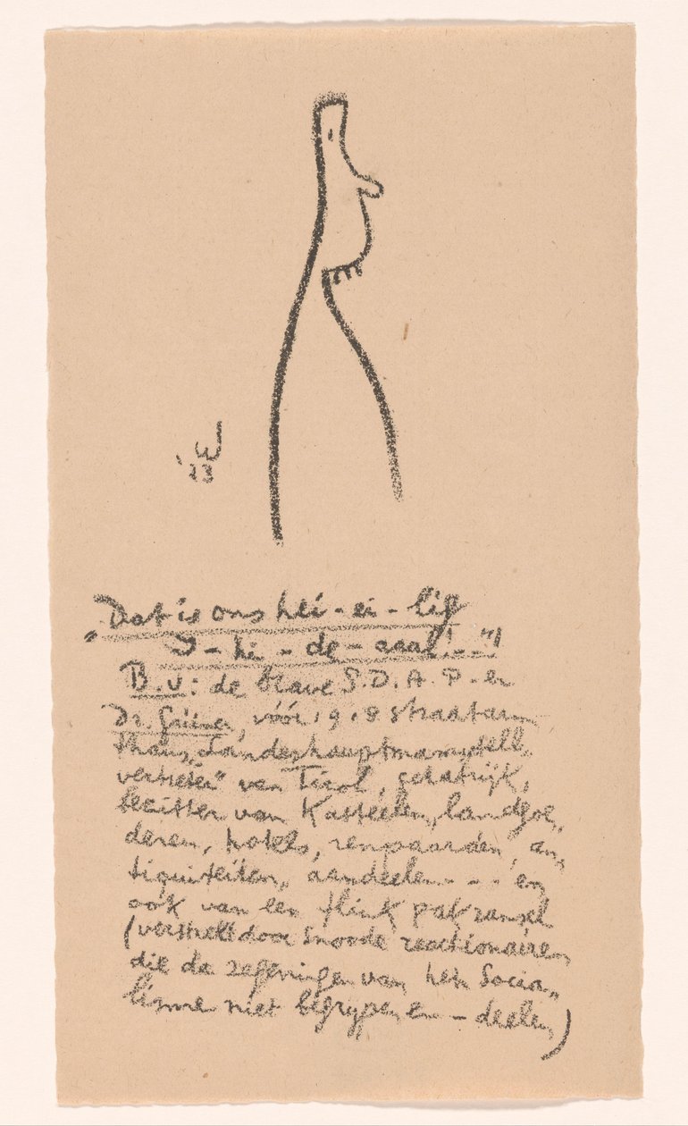 karikaturfigur Idealists II and Further Notes (original serietitel) af Erich Wichmann