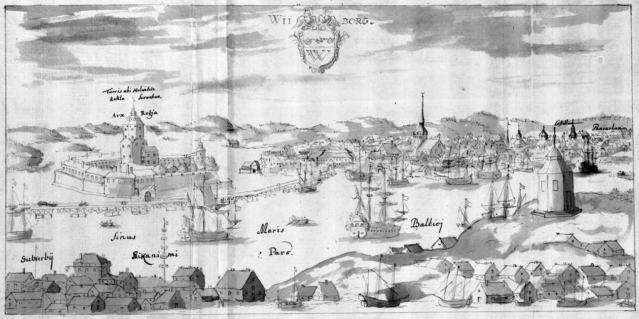 Vyborg af Erik Dahlbergh