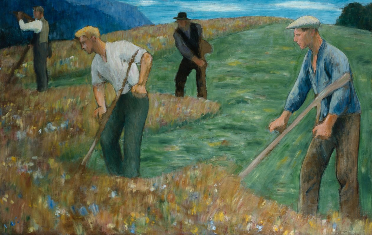 Plæneklipperne af Erik Theodor Werenskiold