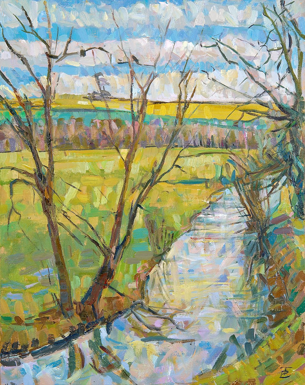 Cherwell fra Rousham II af Erin Townsend