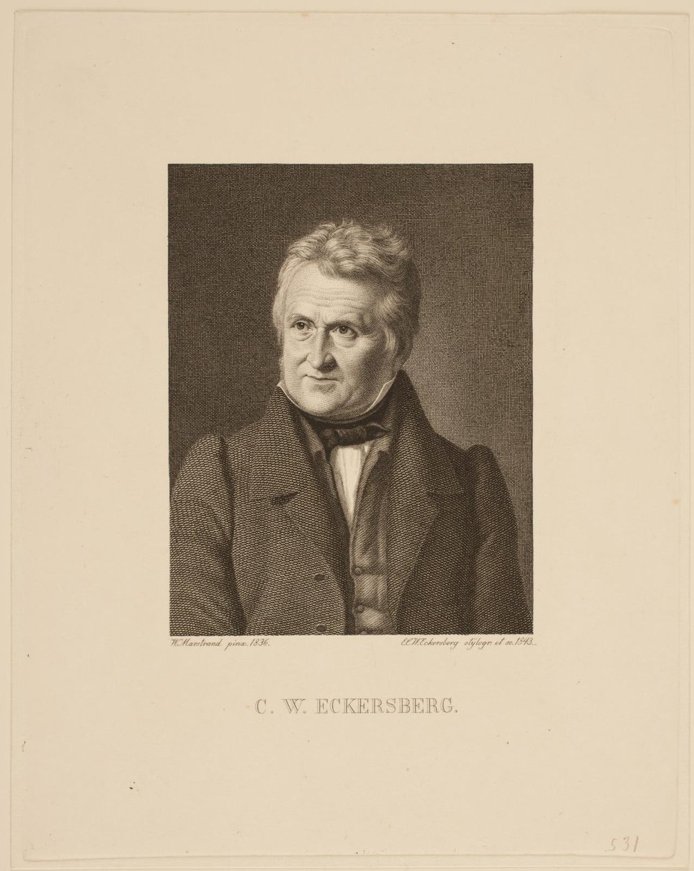C. W. Eckersberg af Erling Eckersberg