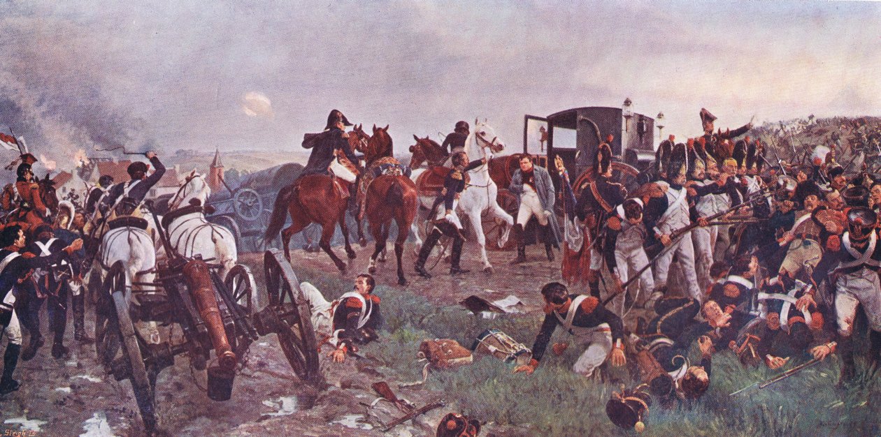 Om aftenen i Waterloo AD 1815 af Ernest Crofts
