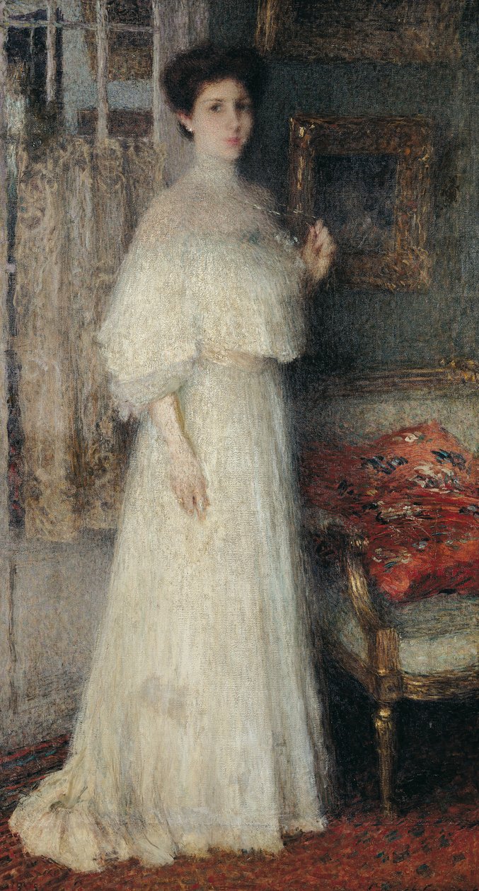 Portræt af Madame Masson af Ernest Joseph Laurent