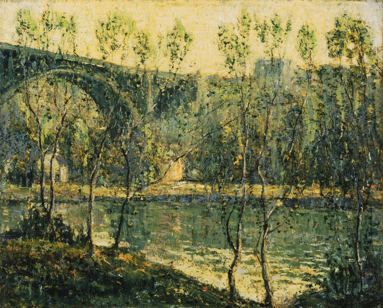 Forårsmorgen af Ernest Lawson