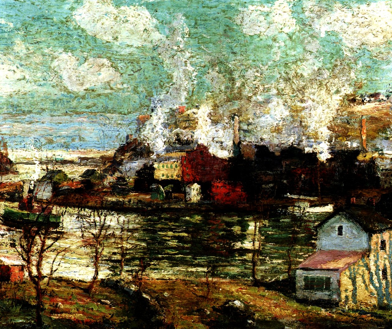 Spuyten Duyvil Creek, Brooklyn, New York, ca. 1914 af Ernest Lawson