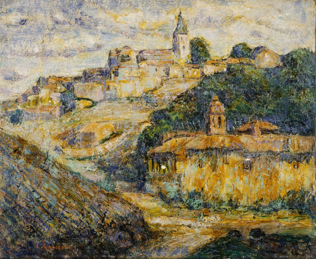 Tusmørke i Spanien af Ernest Lawson