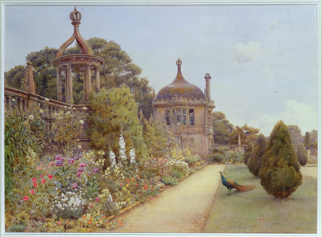 Haverne ved Montacute, Somerset af Ernest Arthur Rowe