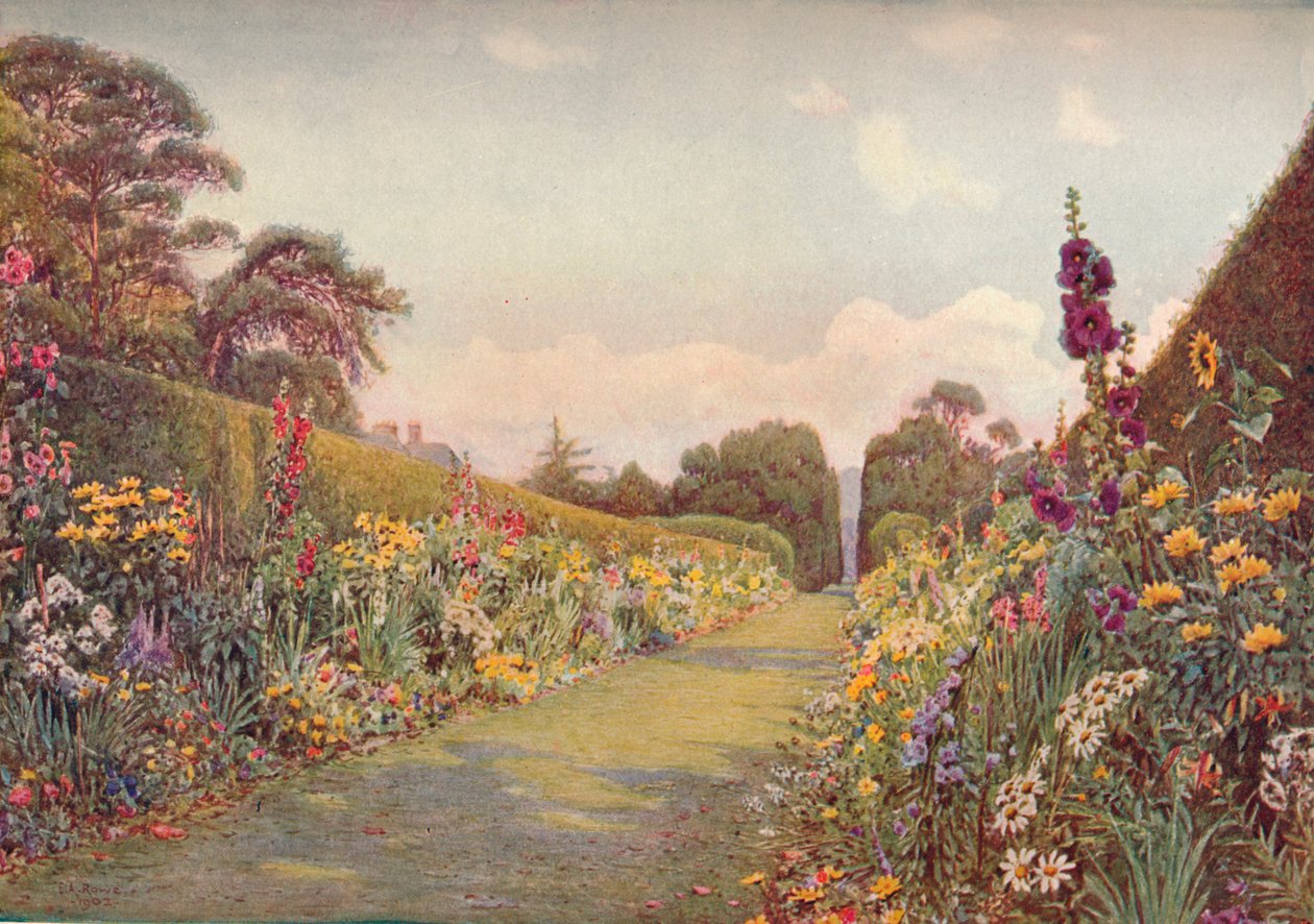 Den lange grænse, Holme Lacy, 1903. af Ernest Arthur Rowe