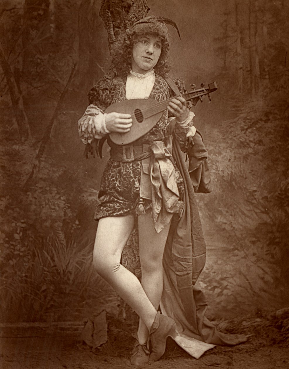 Grace Hawthorne, amerikansk skuespillerinde, 1888. af Ernest Barraud