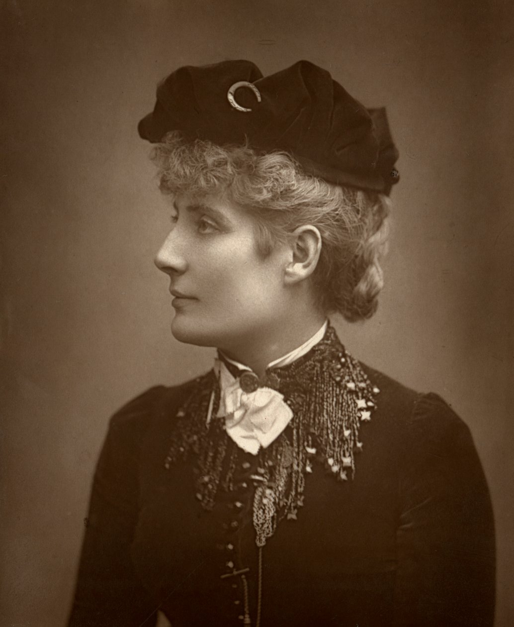 Harriett Jay, britisk forfatter og dramatiker, 1888 af Ernest Barraud