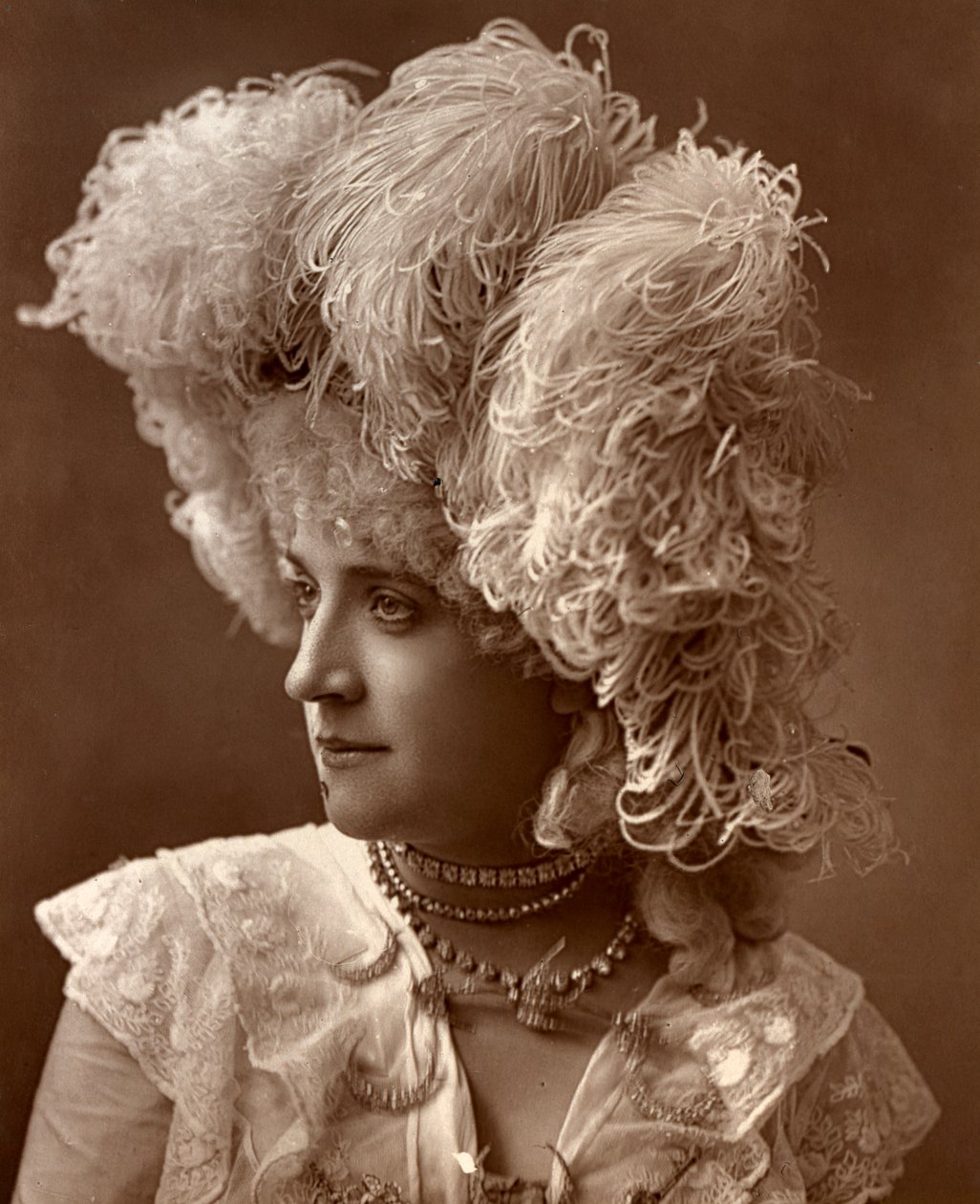 Miss Wadman, britisk skuespillerinde, 1888 af Ernest Barraud