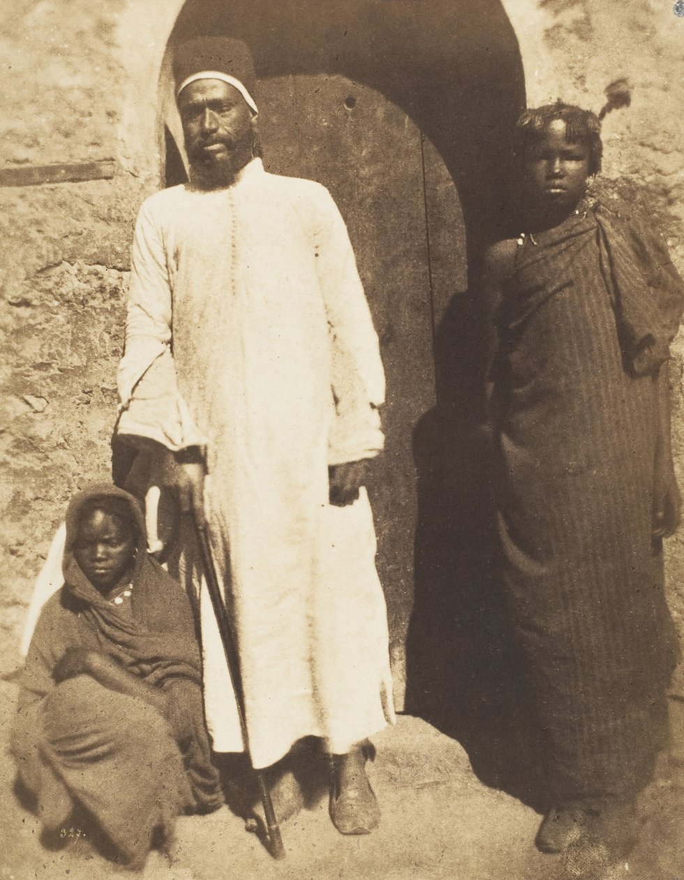 Abu Nabut og slaver i Kairo, 22. april 1852. af Ernest Benecke