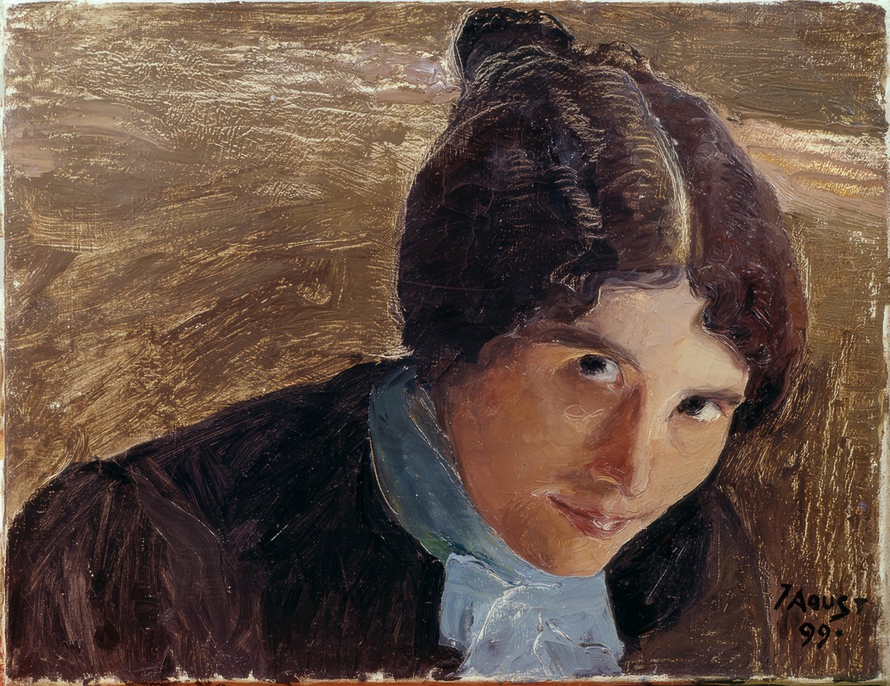 Marguerite Burnat-Provins af Ernest Bieler