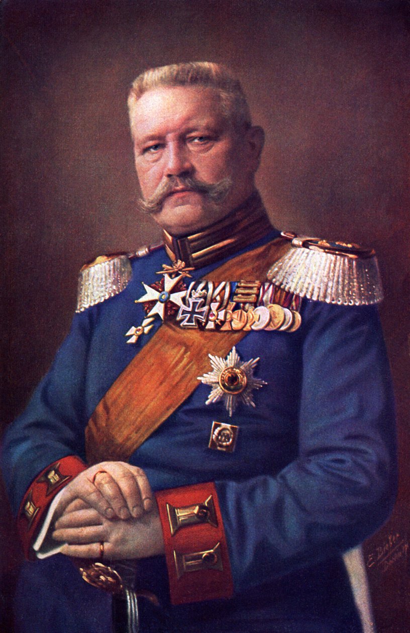 Paul Von Hindenburg af Ernest Bieler