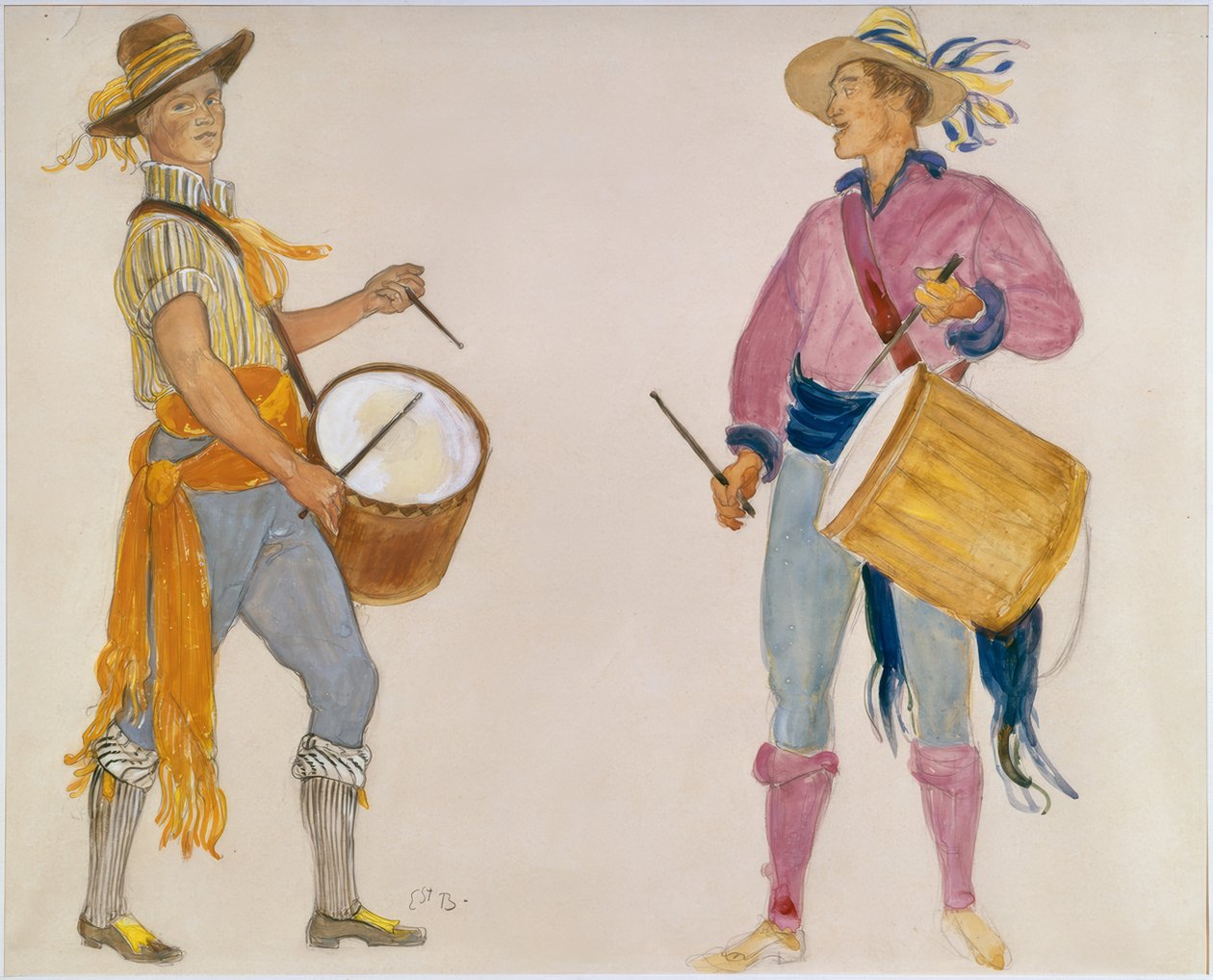 Trommer af Ernest Bieler