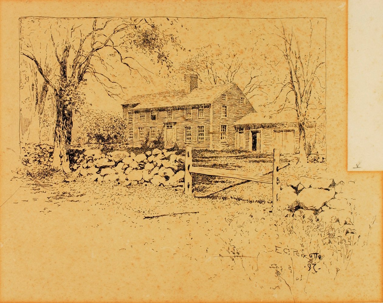 Hus på landet af Ernest C. Peixotto