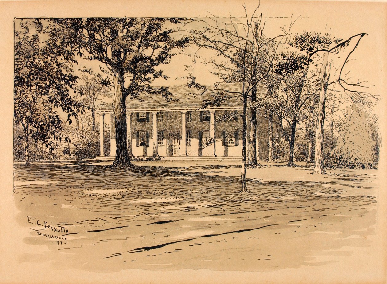 Saratoga. General Schuylers hus af Ernest C. Peixotto