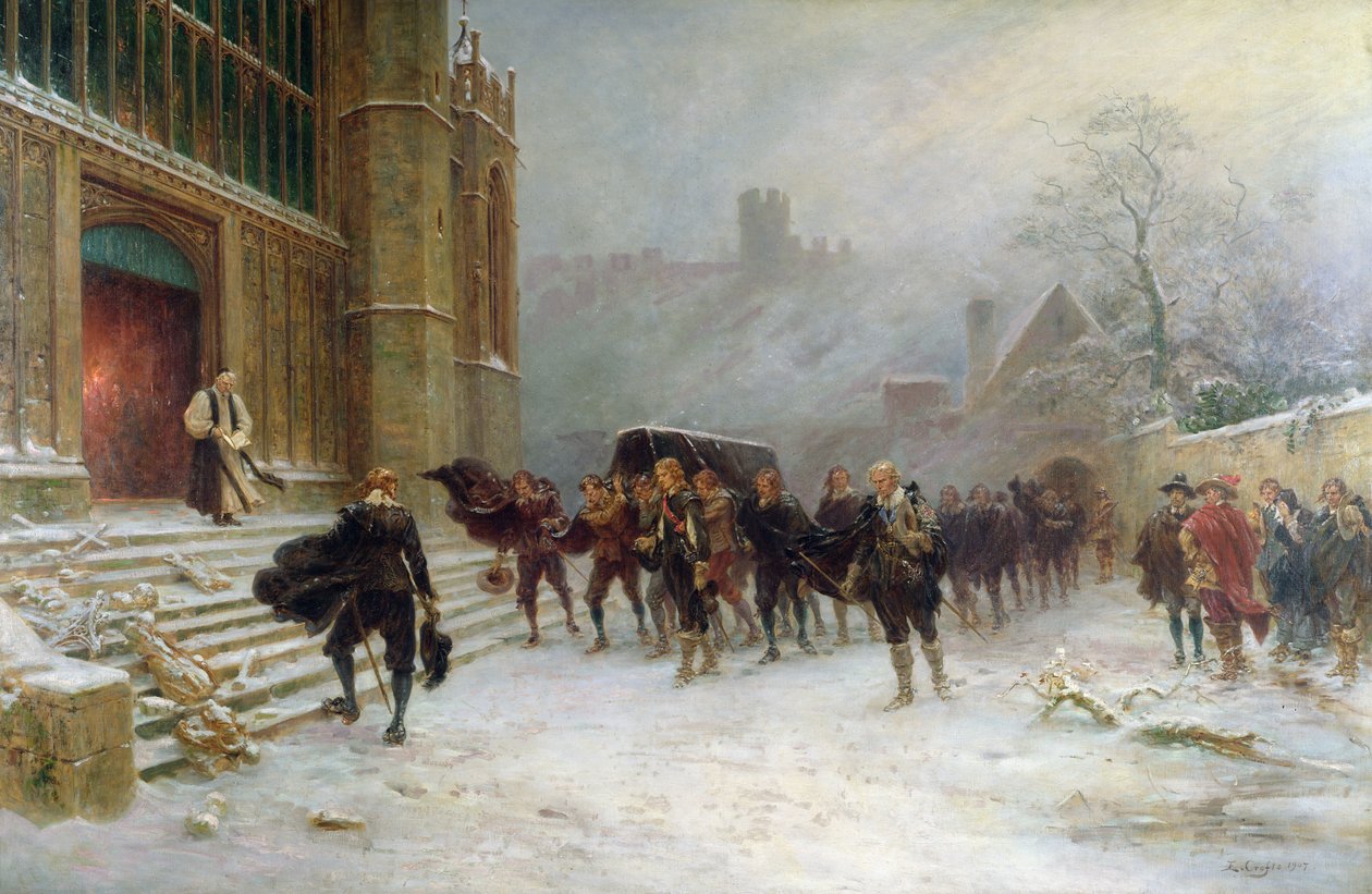 Begravelsen af kong Charles I - St. George