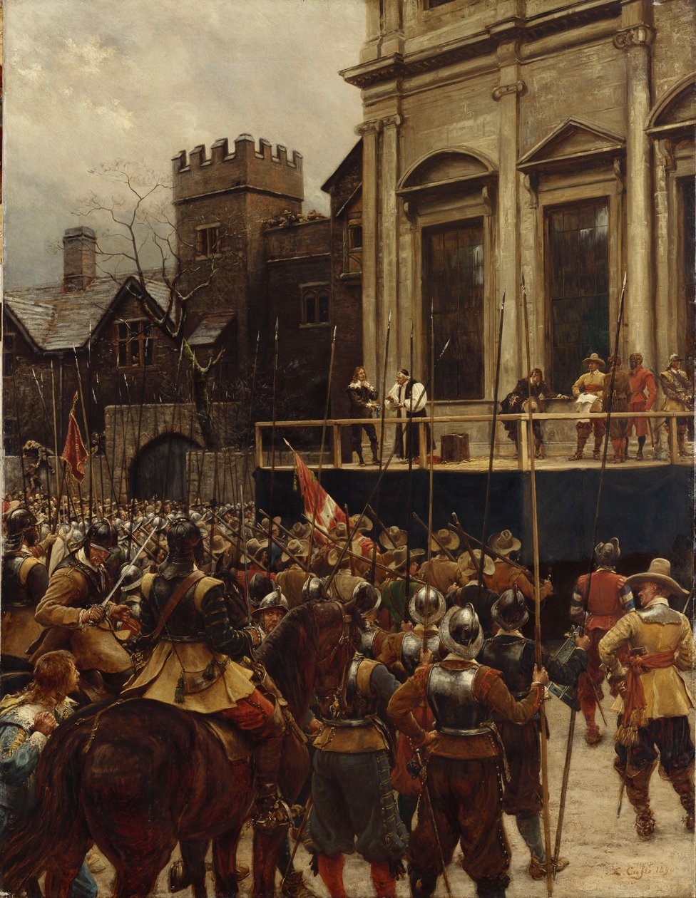 Whitehall, 30. januar 1649, 1890 af Ernest Crofts