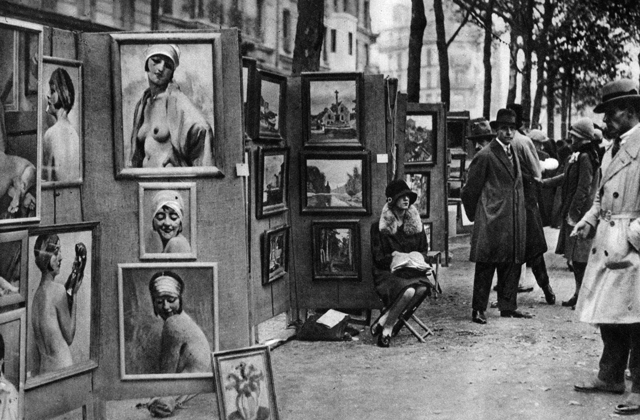 Malerier til salg, Paris, 1931. af Ernest Flammarion