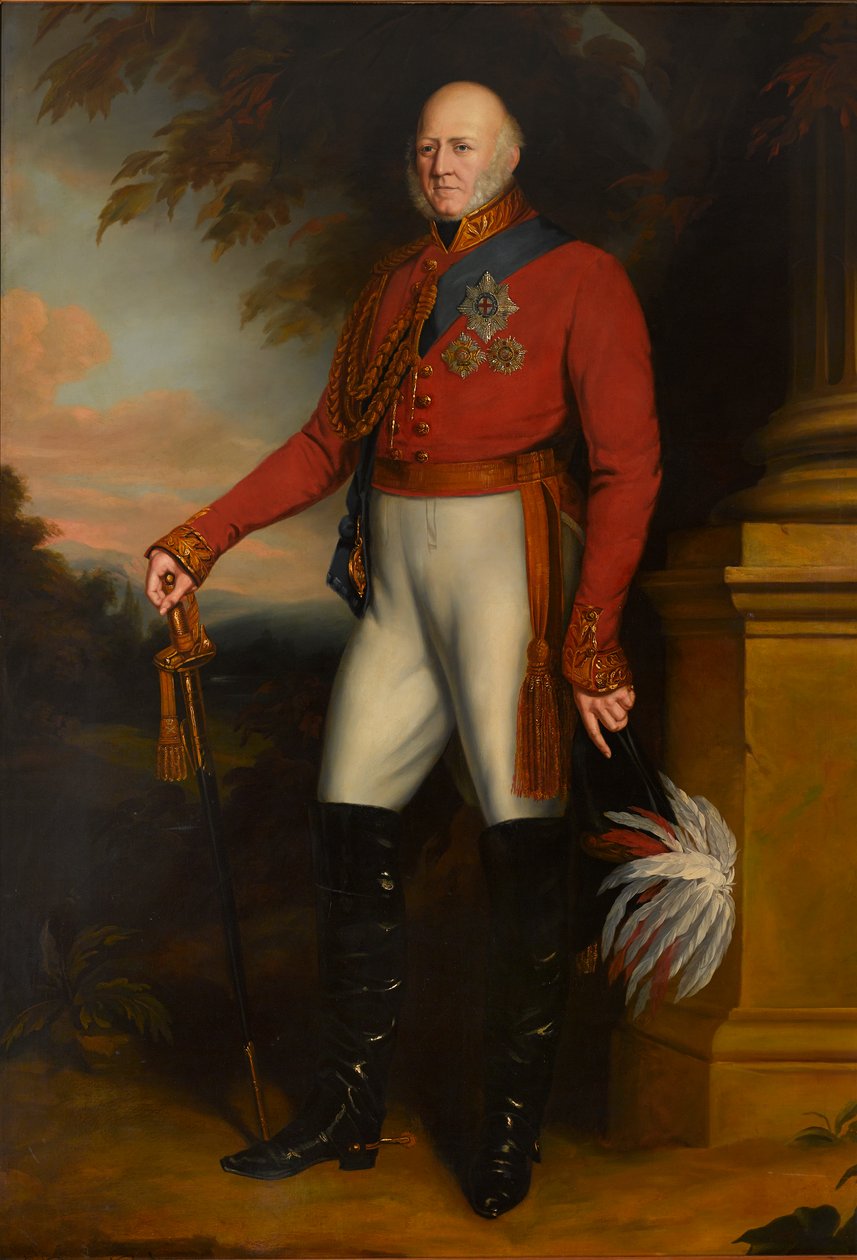 Portræt af H.R.H. Adolphus Frederick, hertug af Cambridge (1774-1850) af Ernest Gustave Girardot