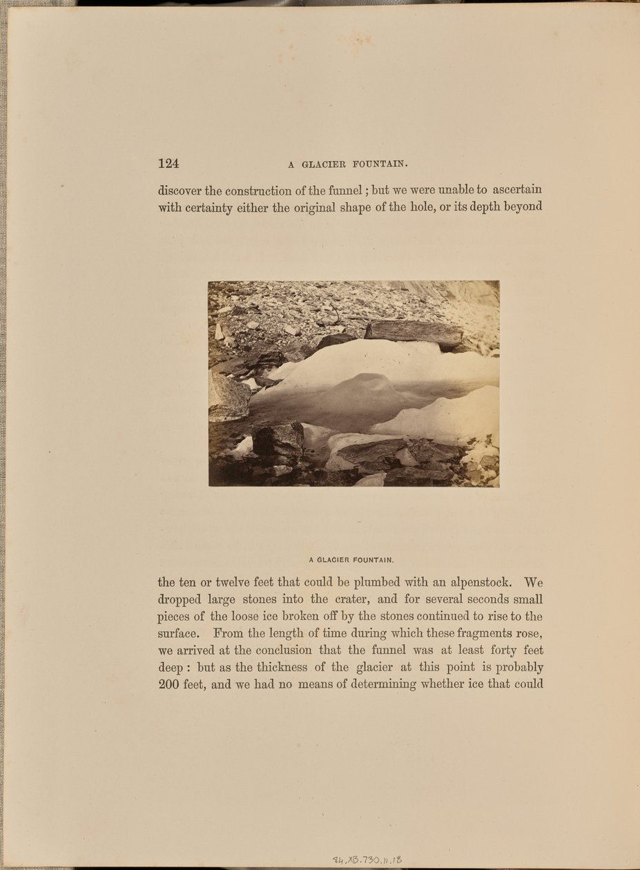 En gletsjerfontæne af Ernest H. Edwards
